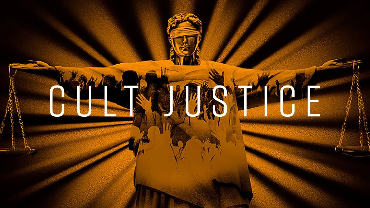 Still from Cult Justice